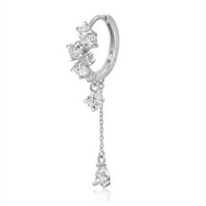 Bella Drop Zincir Küpe