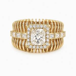 Premium Series Begi Square Yüzük