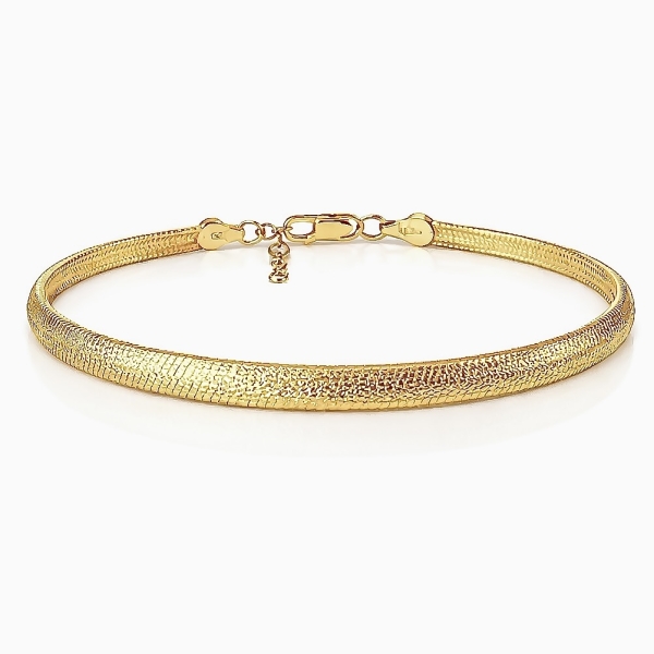 İtalyan Yassı Bileklik / Sarı