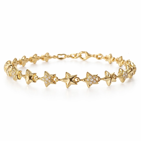 Çift Taraflı Yıldız Suyolu Bileklik