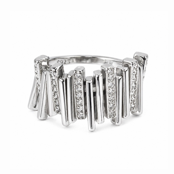 Hareketli Zigzag Yüzük