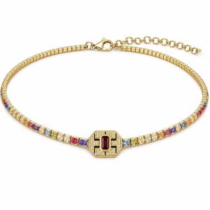 Fulya Baget Color Mix Suyolu Choker