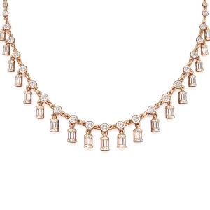 Begi Bezel Kolye / Rose