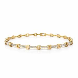 Lidya Şerit Bileklik / Sarı