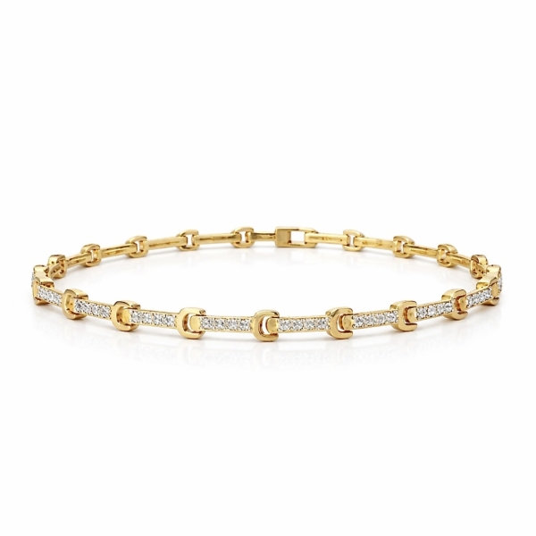 Lidya Şerit Bileklik / Sarı