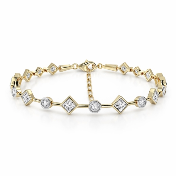 Mix Stone Zen Bileklik / Sarı