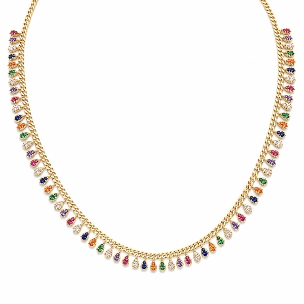 Color Mix Mini Drop Gurmet Kolye
