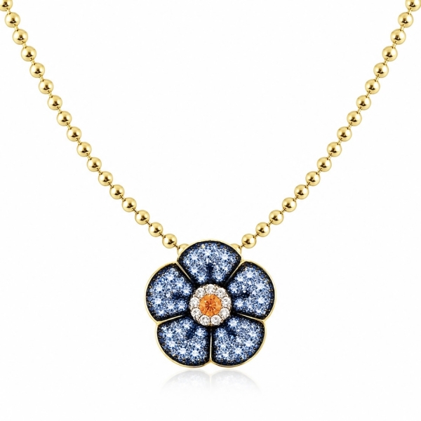 İtalyan Daisy Bubble Kolye