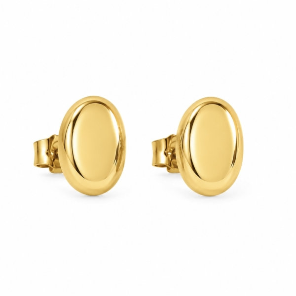 Premium Series Oval Minimal Küpe M